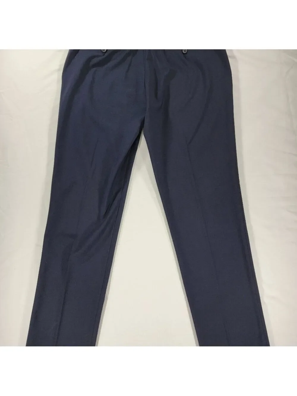 J. Crew Blue Dress Trousers with Formal Style and Straight Leg Cut